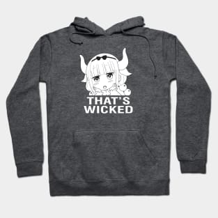 Kanna "That's Wicked" (Black) Hoodie